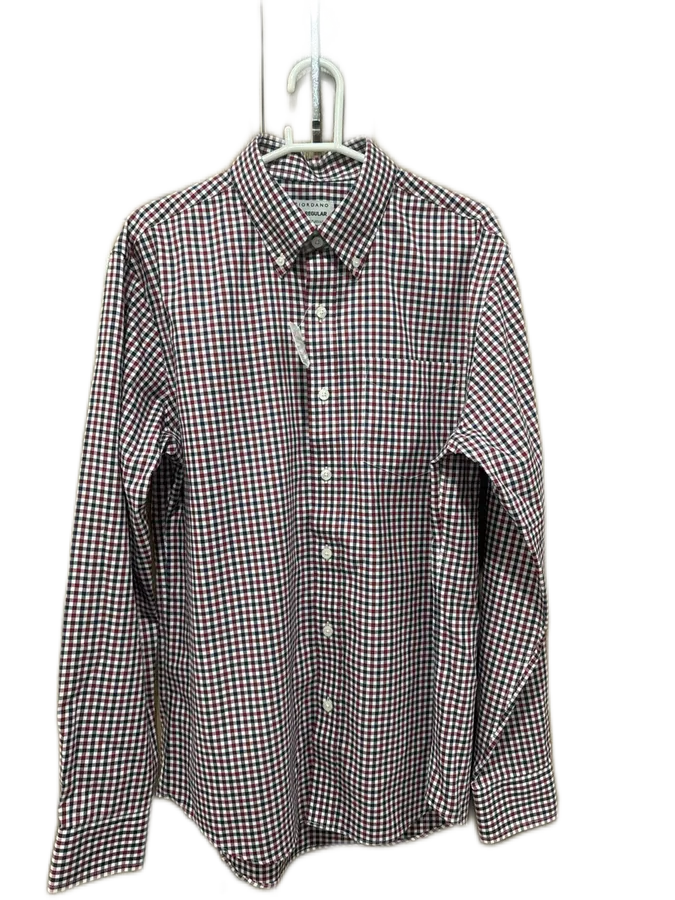 Giordano Men's Red Gingham Shirt