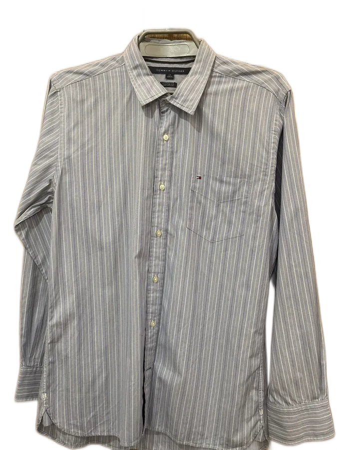 Tommy Hilfiger Blue Striped Shirt