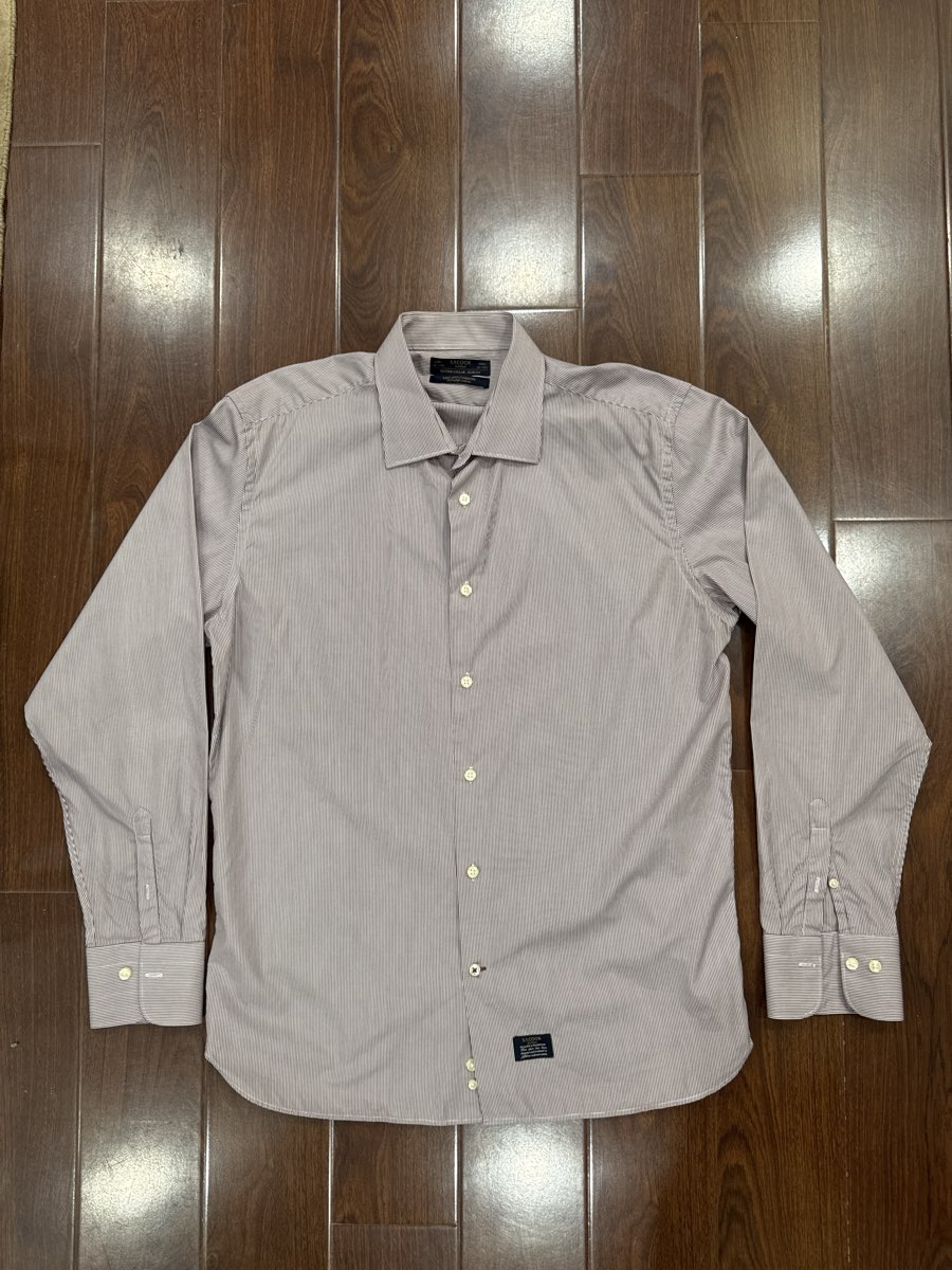 Sacoor Brothers Slim Fit Striped Shirt