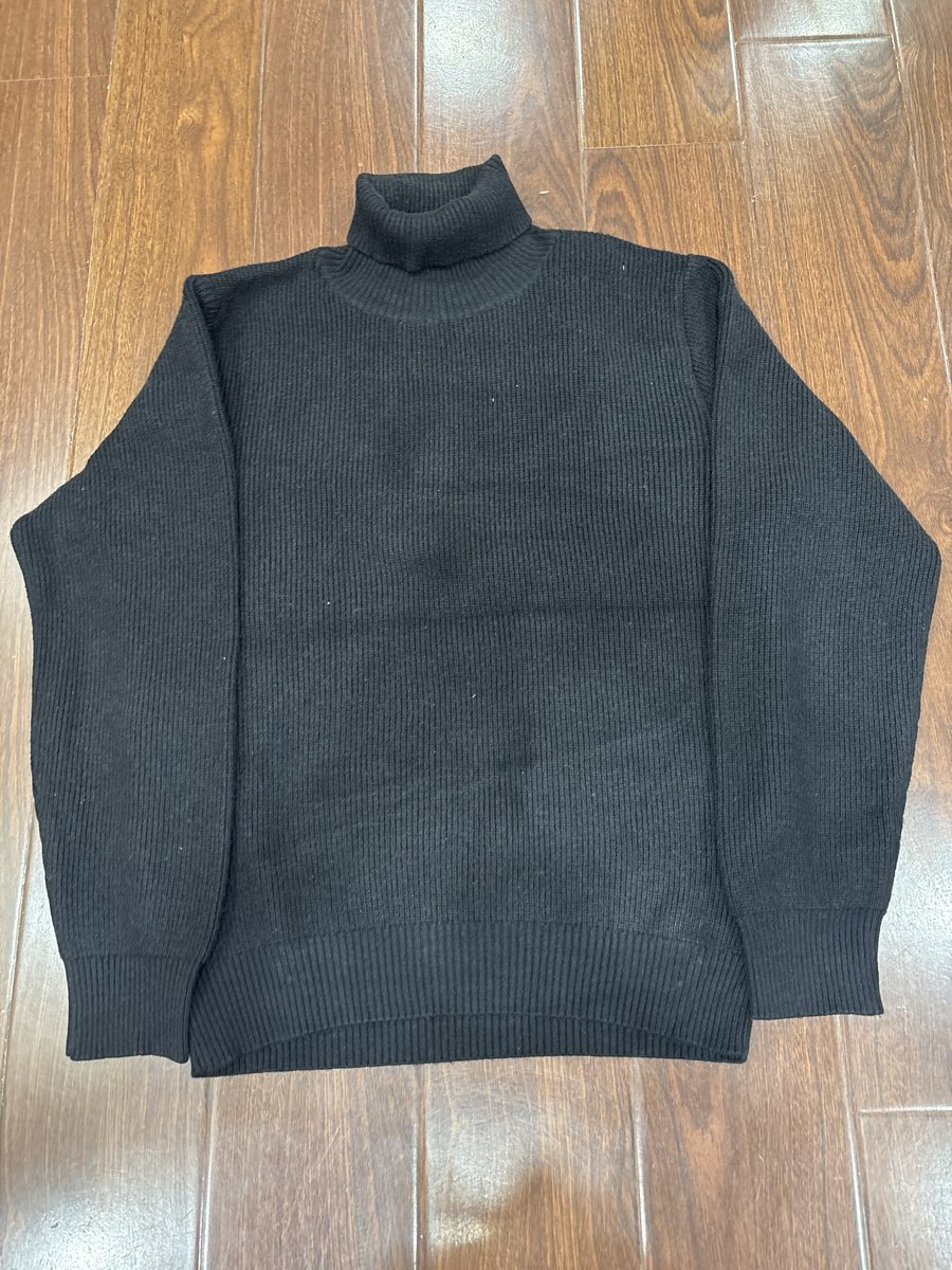 Cougar Black Turtleneck