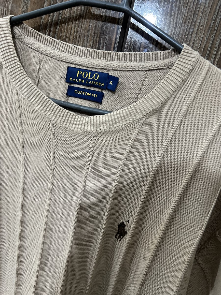 Polo Ralph Lauren Beige Knit Sweater