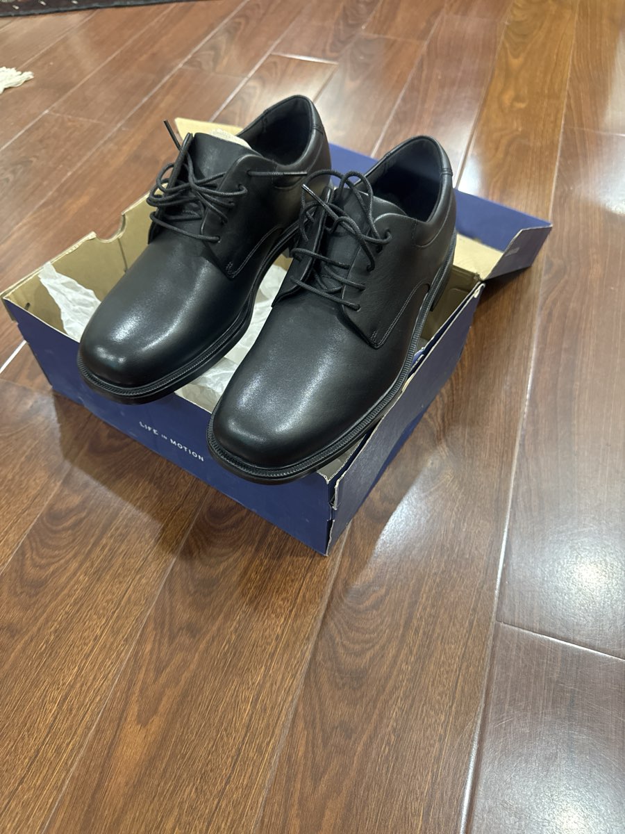 Rockport Black Leather Shoes