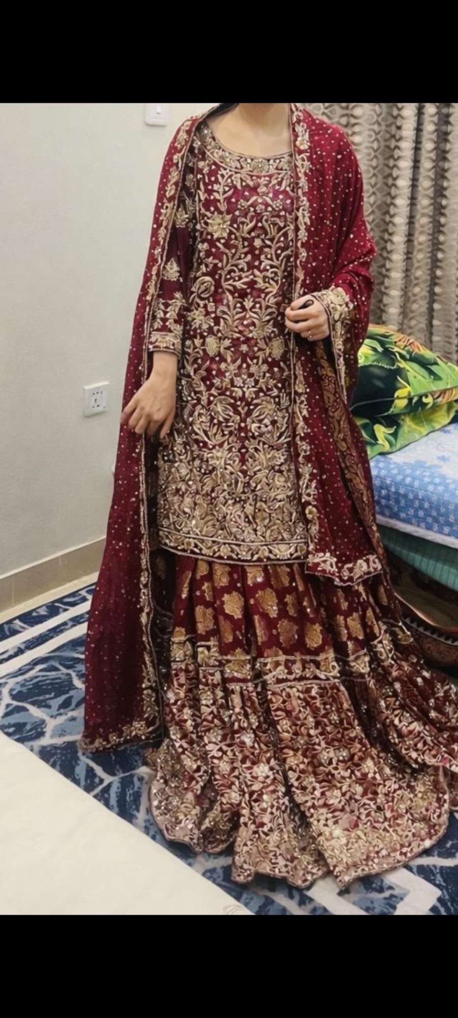 Havey Barat Bridal Farsi Lahnga
