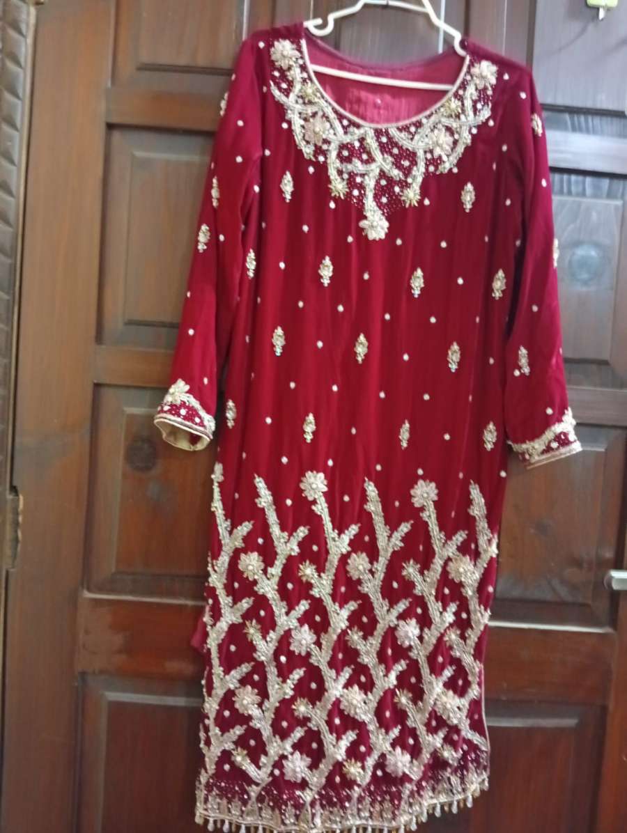 Velvet 3pice dress