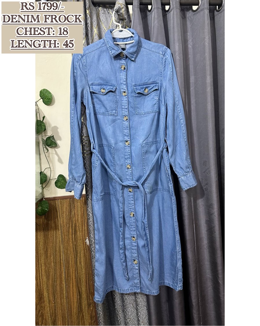 Zara denim dresszae